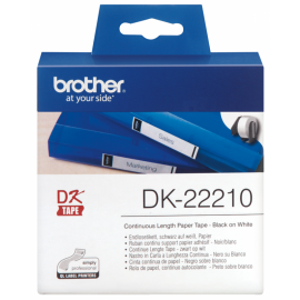 Rouleau de Papier Continu BROTHER Original / Noir sur Blanc prix tunisie Rouleau de Papier Continu BROTHER Original / Noir sur Blanc prix tunisie