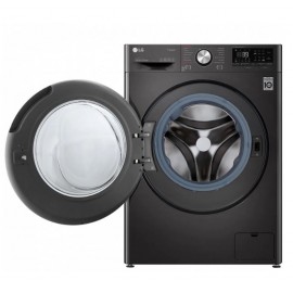 Machine à Laver LG 9Kg Lavante Séchante - 1400 Tours/Min - Noir