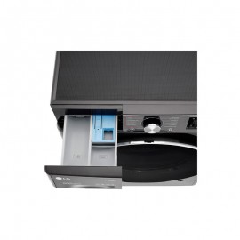 Machine à Laver LG 9Kg Lavante Séchante - 1400 Tours/Min - Noir