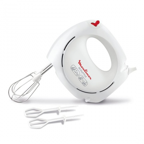 Batteur Moulinex Easy Max 200 Watt - Blanc