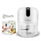 Mini Hachoir KIWI Sans Fil - Rechargeable - 250ML - Blanc (KC-8202) Mini Hachoir KIWI Sans Fil - Rechargeable - 250ML - Blanc (KC-8202)