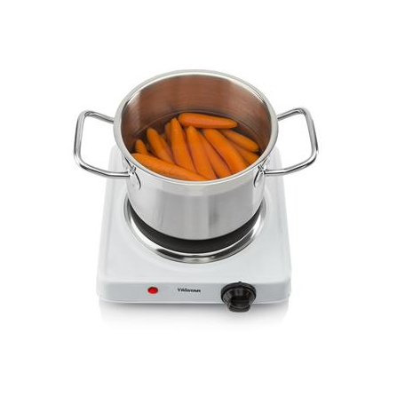 Réchaud 1 plaque TRISTAR - Blanc (KP-6185)