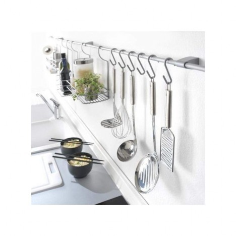 Lot de 6 crochets METALTEX - Gris prix