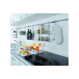 Lot de 6 crochets METALTEX - Gris