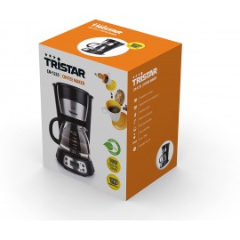Cafetière Electrique TRISTAR - 700 Watt - 8 Tasses - Noir (CM-1235) Cafetière Electrique TRISTAR - 700 Watt - 8 Tasses - Noir (CM-1235)