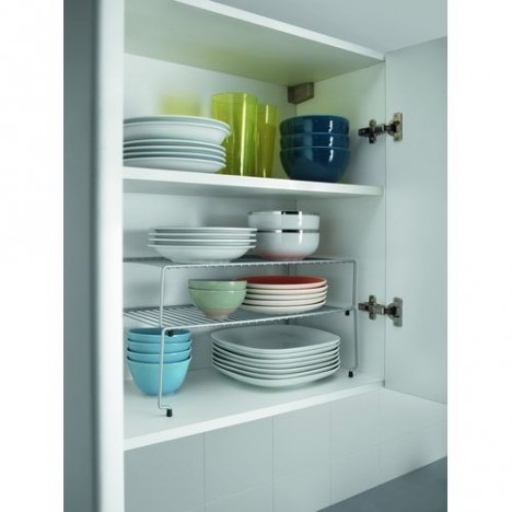 Deux étagères empliables METALTEX