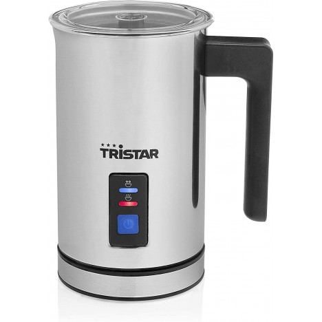 Mousseur au Lait TRISTAR Chaud Froid - 500 Watt - Inox (MK-2276)