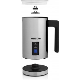 Mousseur à Lait TRISTAR Chaud Froid - 500 Watt - Inox (MK-2276) Mousseur à Lait TRISTAR Chaud Froid - 500 Watt - Inox (MK-2276)