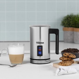 Mousseur à Lait TRISTAR Chaud Froid - 500 Watt - Inox (MK-2276) Mousseur à Lait TRISTAR Chaud Froid - 500 Watt - Inox (MK-2276)