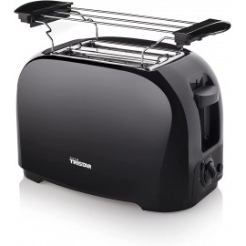 Grille-Pain TRISTAR - 2 Fentes Courtes - 800 Watts - Noir (BR-1025)