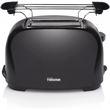Grille-Pain TRISTAR - 2 Fentes Courtes - 800 Watts - Noir (BR-1025)