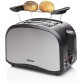 Grille-Pain TRISTAR - 2 Fentes Courtes - 800 Watts - Noir/Inox (BR-1022) Grille-Pain TRISTAR - 2 Fentes Courtes - 800 Watts - Noir/Inox (BR-1022)