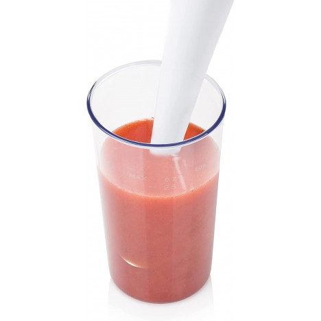 Mixeur Plongeant 3en1 TRISTAR - 0.6 Litres - Blanc (‎MX-4801)