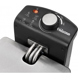 Friteuse TRISTAR - 2000 Watts - 3 Litres - Inox/Noir (FR-6946) Friteuse TRISTAR - 2000 Watts - 3 Litres - Inox/Noir (FR-6946)