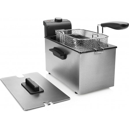 Friteuse TRISTAR - 2000 Watts - 3 Litres - Inox/Noir (FR-6946) 2