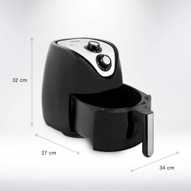 Friteuse Sans Huile Airfryer TRISTAR 4,5 Litres - 1500 Watts - Noir (FR-6994) Friteuse Sans Huile Airfryer TRISTAR 4,5 Litres - 1500 Watts - Noir (FR-6994)