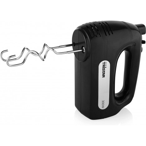 Batteur à Main TRISTAR - 300W - Noir (MX-4201) Batteur à Main TRISTAR - 300W - Noir (MX-4201)