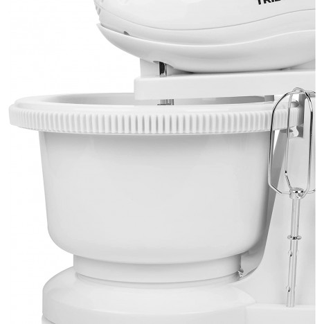 Batteur électrique avec Bol TRISTAR - 200 Watts - 2 Litres - Blanc (MX-4152) Batteur électrique avec Bol TRISTAR - 200 Watts - 2 Litres - Blanc (MX-4152)