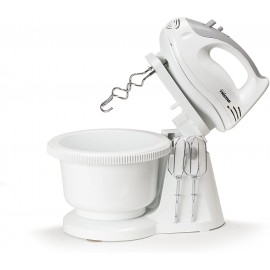 Batteur électrique avec Bol TRISTAR - 200 Watts - 2 Litres - Blanc (MX-4152) Batteur électrique avec Bol TRISTAR - 200 Watts - 2 Litres - Blanc (MX-4152)
