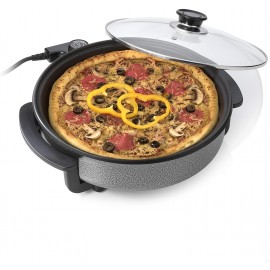 Poêle électrique TRISTAR 30cm - 1500 Watts - Gris (PZ-2963)