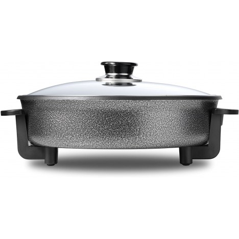 Poêle électrique TRISTAR 30cm - 1500 Watts - Gris (PZ-2963)