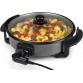 Poêle électrique TRISTAR 30cm - 1500 Watts - Gris (PZ-2963) Poêle électrique TRISTAR 30cm - 1500 Watts - Gris (PZ-2963)