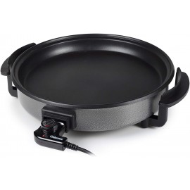 Poêle électrique TRISTAR 40cm - 3 Litres - 1500 Watts - Gris (PZ-2964) Poêle électrique TRISTAR 40cm - 3 Litres - 1500 Watts - Gris (PZ-2964)