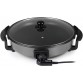 Poêle électrique TRISTAR 40cm - 3 Litres - 1500 Watts - Gris (PZ-2964) Poêle électrique TRISTAR 40cm - 3 Litres - 1500 Watts - Gris (PZ-2964)