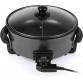 Poêle électrique TRISTAR 30cm - 5 Litres - 1500 Watts - Gris (PZ-9135) Poêle électrique TRISTAR 30cm - 5 Litres - 1500 Watts - Gris (PZ-9135)