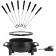 Appareil à Fondue TRISTAR 1000 Watts - 1.5 Litres - Noir (FO-1107) Appareil à Fondue TRISTAR 1000 Watts - 1.5 Litres - Noir (FO-1107)
