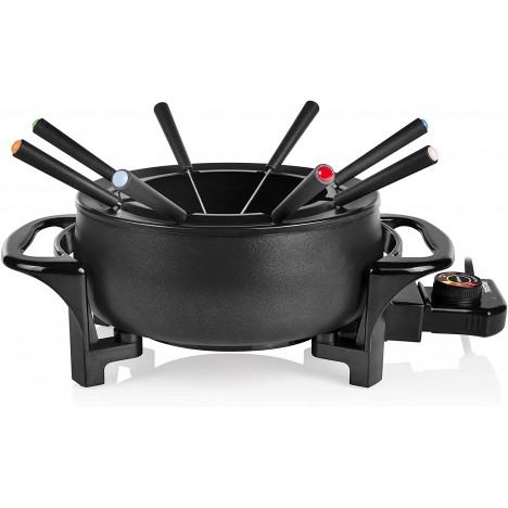 Appareil à Fondue TRISTAR 1000 Watts - 1.5 Litres - Noir (FO-1107)