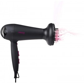 Sèche-Cheveux TRISTAR - Poignée Pliable - 2000 watts - Noir (HD-2358)