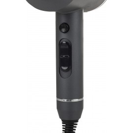 Sèche-Cheveux TRISTAR Turbo Compact - 1600 Watts - Gris (HD-2326) Sèche-Cheveux TRISTAR Turbo Compact - 1600 Watts - Gris (HD-2326)