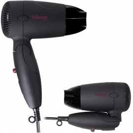Sèche-Cheveux de Voyage TRISTAR 1200 Watts - Poignée Pliable - Noir (HD-2359) Sèche-Cheveux de Voyage TRISTAR 1200 Watts - Poignée Pliable - Noir (HD-2359)