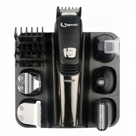 Tondeuse à Barbe et à Cheveux TOPMATIC 6en1 - Noir (RHC-6.1)