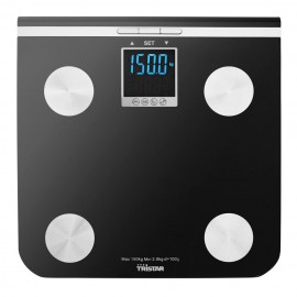 Pèse-Personne TRISTAR avec Analyse Corporelle - 150Kg - Noir (WG-2424) Pèse-Personne TRISTAR avec Analyse Corporelle - 150Kg - Noir (WG-2424)