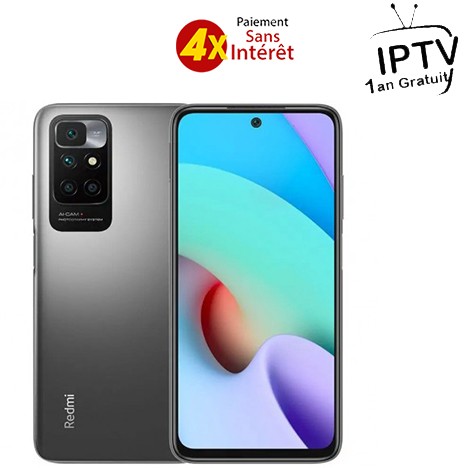 Smartphone XIAOMI REDMI 10 - 4/128GB - Carbon Gray (RD-10-4-128G-GRY) Smartphone XIAOMI REDMI 10 - 4/128GB - Carbon Gray (RD-10-4-128G-GRY)