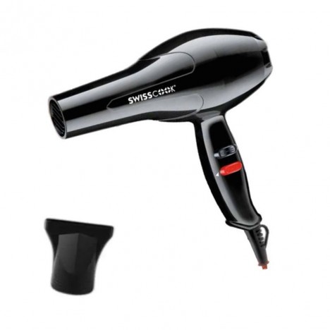 Sèche Cheveux SWISSCOOK - 2500 Watts - Noir (HD-7083)