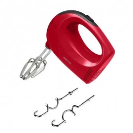 Batteur à Main SWISSCOOK - 200 Watts - Rouge (MX-1075) Batteur à Main SWISSCOOK - 200 Watts - Rouge (MX-1075)