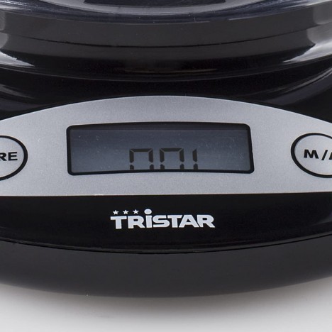 Balance de Cuisine TRISTAR - 2 kg - Noir (KW-2430) Balance de Cuisine TRISTAR - 2 kg - Noir (KW-2430)