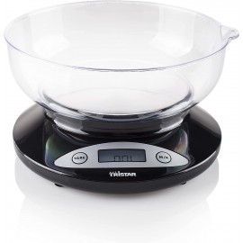 Balance de Cuisine TRISTAR - 2 kg - Noir (KW-2430) Balance de Cuisine TRISTAR - 2 kg - Noir (KW-2430)