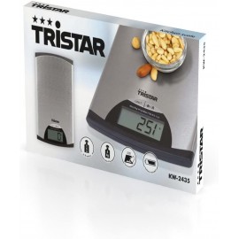 Balance de Cuisine TRISTAR - 5 kg - Acier Inoxydable (KW-2435)