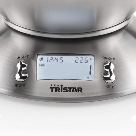 Balance de Cuisine TRISTAR - 5 kg - Acier Inoxydable (KW-2436)