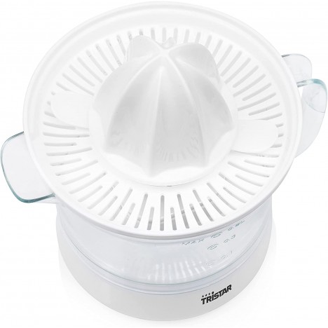 Presse Agrumes TRISTAR - 25 Watts - 0.5 Litres - Blanc (CP-3005)