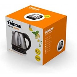 Bouilloire TRISTAR - 1,2 Litres - 1500 Watts - Silver (WK-1323) Bouilloire TRISTAR - 1,2 Litres - 1500 Watts - Silver (WK-1323)