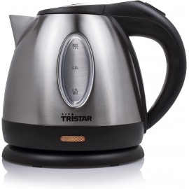 Bouilloire TRISTAR - 1,2 Litres - 1500 Watts - Silver (WK-1323) Bouilloire TRISTAR - 1,2 Litres - 1500 Watts - Silver (WK-1323)