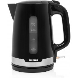 Bouilloire TRISTAR - 1,7 Litres - 2200 Watts - Noir (WK-3379) Bouilloire TRISTAR - 1,7 Litres - 2200 Watts - Noir (WK-3379)