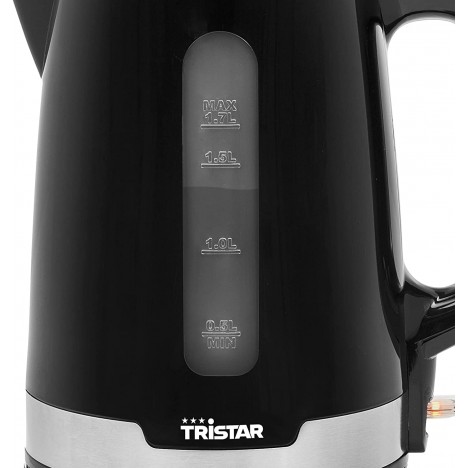 Bouilloire TRISTAR - 1,7 Litres - 2200 Watts - Noir (WK-3379) Bouilloire TRISTAR - 1,7 Litres - 2200 Watts - Noir (WK-3379)