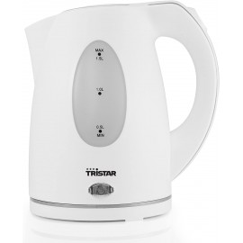 Bouilloire TRISTAR - 1,5 Litres - 2000 Watts - Blanc (WK-1324)
