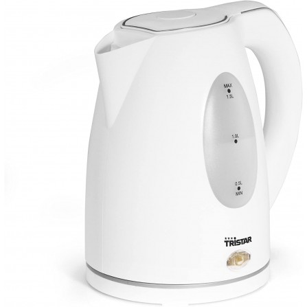 Bouilloire TRISTAR - 1,5 Litres - 2000 Watts - Blanc (WK-1324)